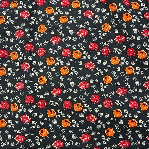 Robert Graham Floral Print Shirt Tailored Fit Short Sleeve Stretch Cotton XL - Picture 10 of 11